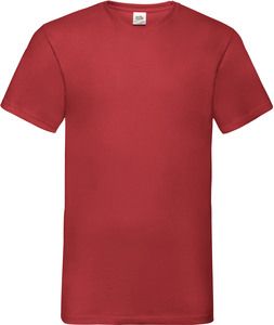 Fruit of the Loom SC22V - Valueweight V-Neck T (61-066-0) Red