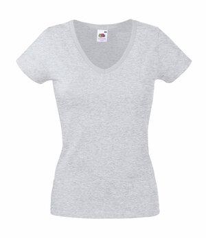 Fruit of the Loom SS047 - Womens V-neck T-shirt