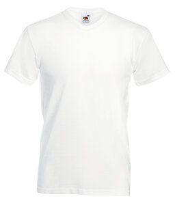 Fruit of the Loom 61-066-0 - V-neck t-shirt White