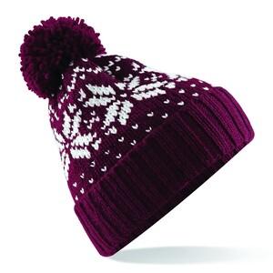 Beechfield BC456 - Fair Isle snowstar beanie