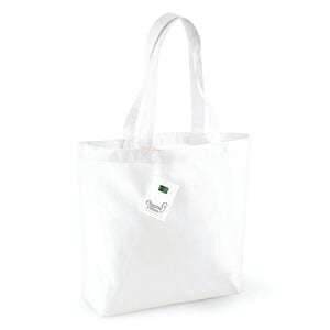 Westford Mill WM180 - Organic cotton shopper White