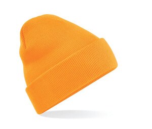 Beechfield BF045 - Beanie with Flap Fluorescent Orange