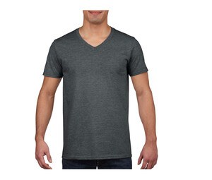 Gildan GN646 - Softstyle™ V-Neck T-Shirt Dark Heather