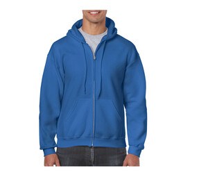 Gildan GN960 - Men's Big Zip Hoodie Royal blue