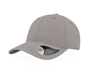 Atlantis AT181 - 6 panel baseball cap Grey