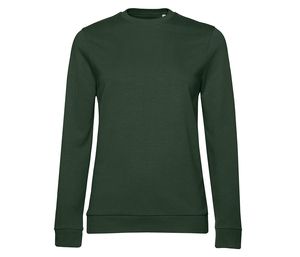 B&C BCW02W - Round neck sweatshirt Forest Green