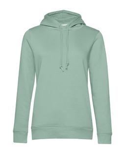 B&C BCW34B - Women's organic hoodie Sage