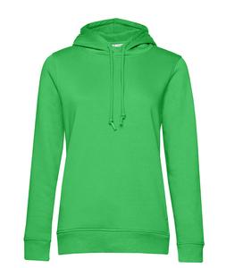 B&C BCW34B - Women's organic hoodie Apple Green