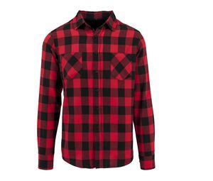 Build Your Brand BY031 - Flannel Shirt