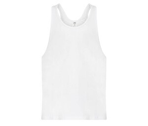 JHK JK420 - Unisex Beach Tank Top White