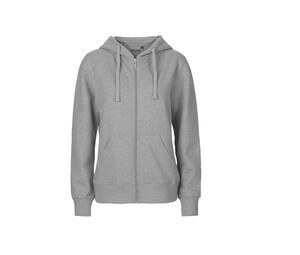 Neutral O83301 - Women's zip-up hoodie Sport Grey