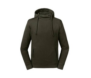 RUSSELL RU209M - Organic Hoodie Dark Olive