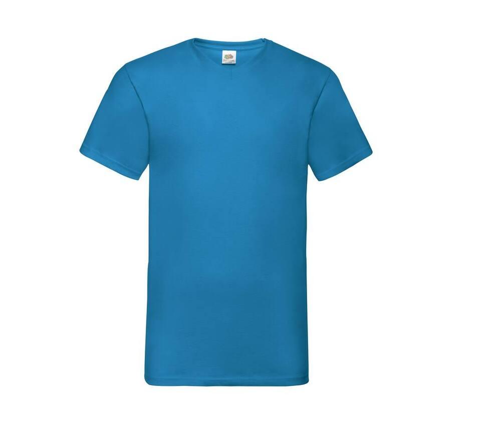 Fruit of the Loom SC234 - Men'S V-Neck Tee Shirt Valueweight