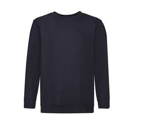 Fruit of the Loom SC351 - Children's Round Neck Sweatshirt Deep Navy