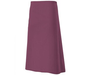 VELILLA V4202 - LONG APRON Garnet