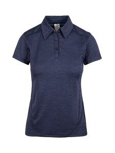 Ramo P446LDM - Ladies' Challenger 100% polyester  Polo Navy Marl