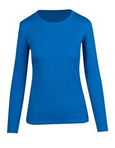 Ramo T121LD - Ladies Long Sleeve Tee Azure