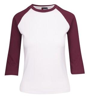 Ramo T231RL - Ladies 3/4 Sleeve Raglan Tees