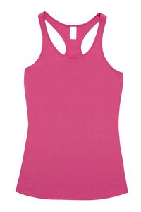 Ramo T407LD - Ladies Tback Singlet Hot Pink