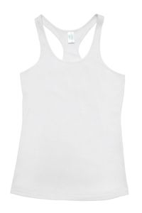 Ramo T407LD - Ladies Tback Singlet White