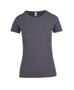 Ramo T555LD - Ladies Color Marl Tee Charcoal Marl