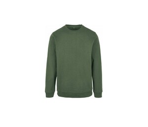 Build Your Brand BYB003 - Round neck sweatshirt Olive