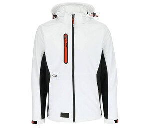 Herock HK175 - Softshell Trystan jacket White / Black