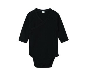 BABYBUGZ BZ060 - BABY LONG SLEEVE KIMONO BODYSUIT