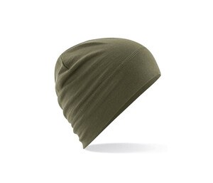 BEECHFIELD BF370 - MERINO BEANIE Military Green