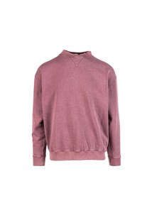 Ramo F800CW - Unisex Stone Wash Sweatshirts Mauve