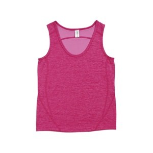 Ramo T308SGM - Kids' Challenger 100% polyester singlet Hot_Pink_Marl