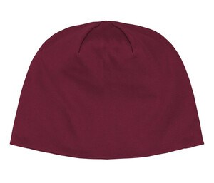 NEUTRAL O93051 - INTERLOCK BEANIE Bordeaux