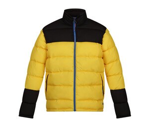 REGATTA RGA536 - VINTAGE PUFFER JACKET Solar / Black