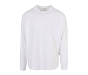 BUILD YOUR BRAND BY198 - OVERSIZED CUT ON SLEEVE LONGSLEEVE