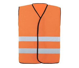 KORNTEX KX237 - COMFORT SAFETY VEST "SOLTAU" Hi Vis Orange