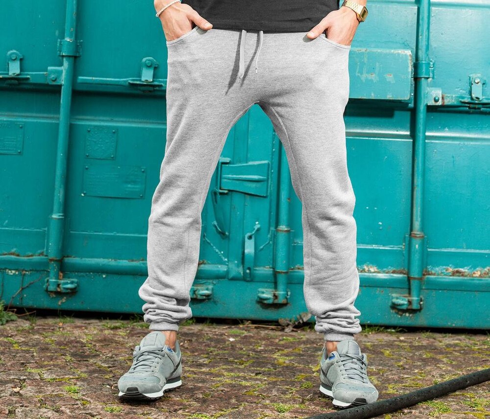 Build Your Brand BY013 - wide jogging pants crotch